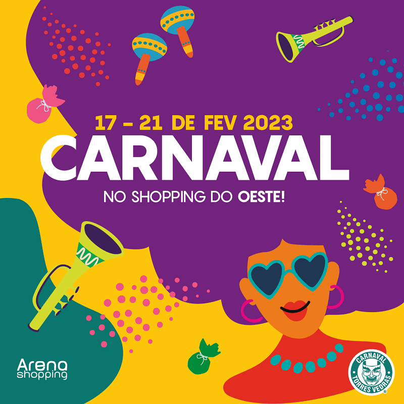 Celebre o carnaval mais português de portugal no Arena Shopping