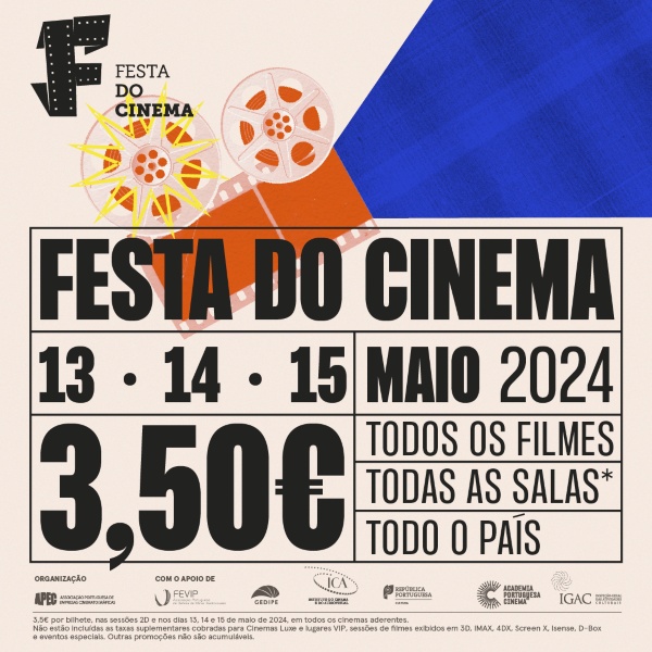 Está a chegar a grande Festa do Cinema!